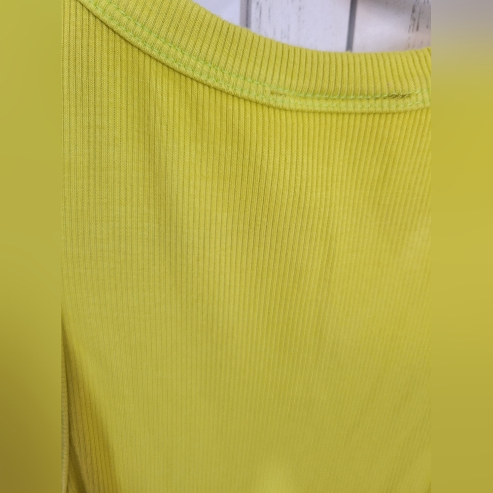 NWT Free People Ribbed Cut Out Tank Extra Small - Picture 2 of 6